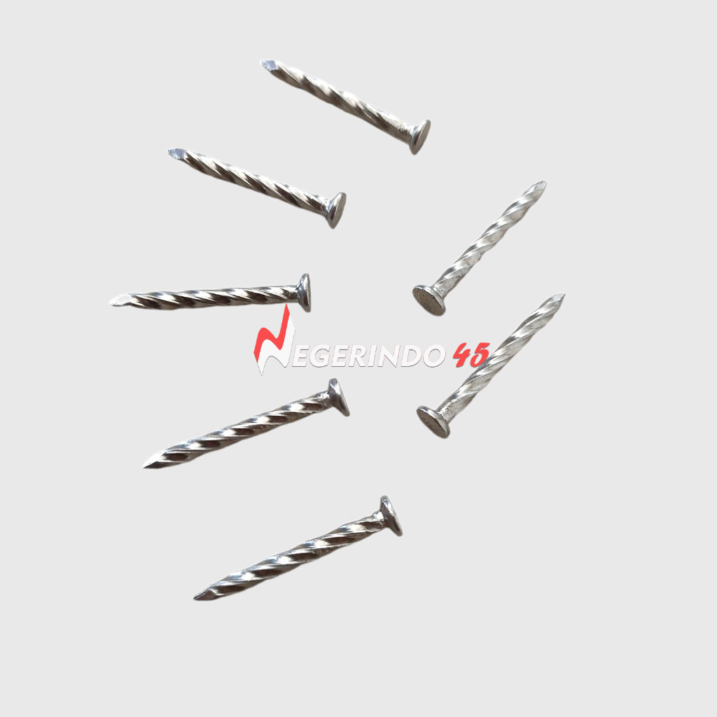 Paku fiber kapal ss304 1, 1, 1, 2, 3" / paku ulir stainless ss 304 paku ulir paku kayu paku tembok