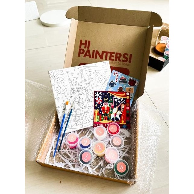 

Art - Paint By Number [Magical] Bypainters Painting Set 20X20Cm Kanvas