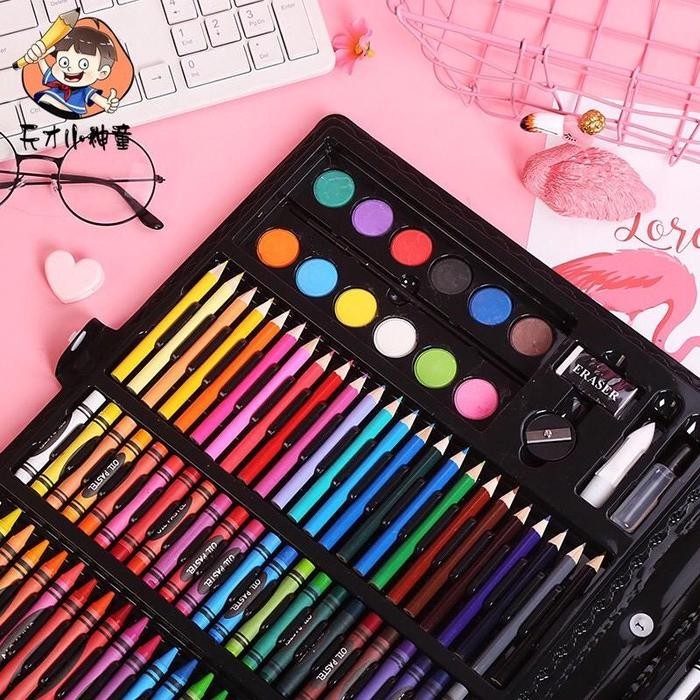 

Art - 168 Pcs Super Mega Art Set Anak-Anak Lukisan Stationery Melukis Mengga
