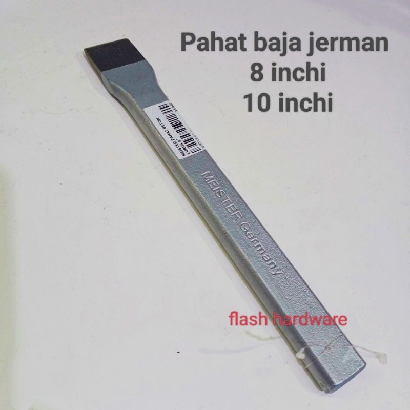 Pahat betel besi baja beton Meister jerman germany 8 inch dan 10 inch