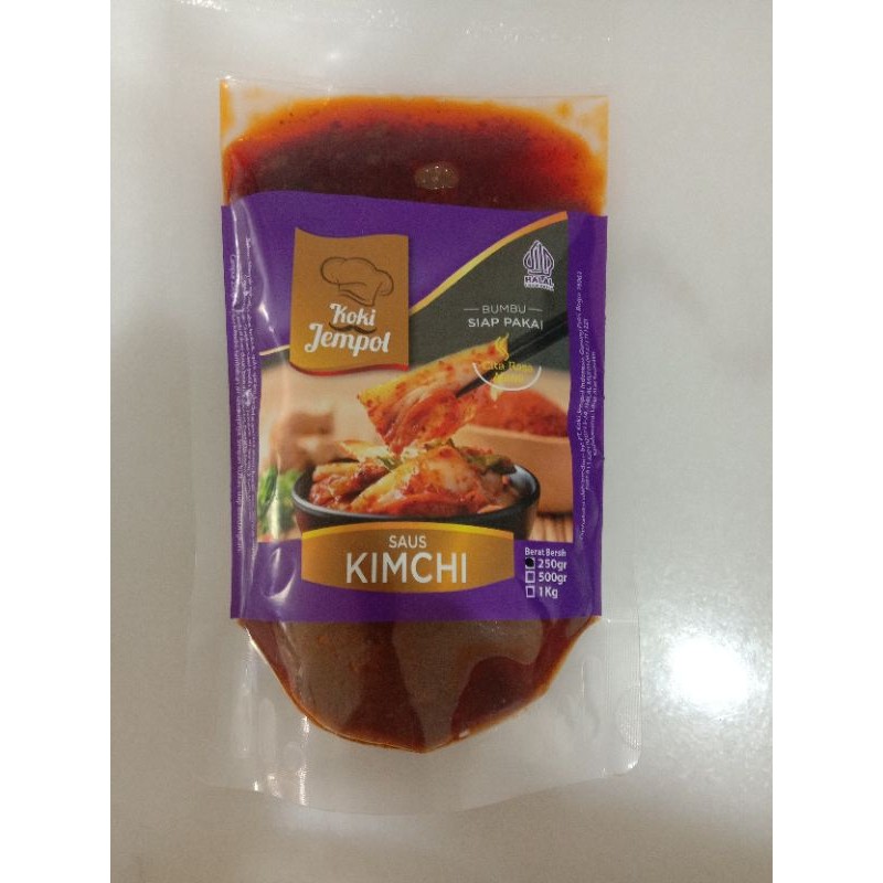 

Saus Kimchi Korea 250gr HALAL Siap Saji