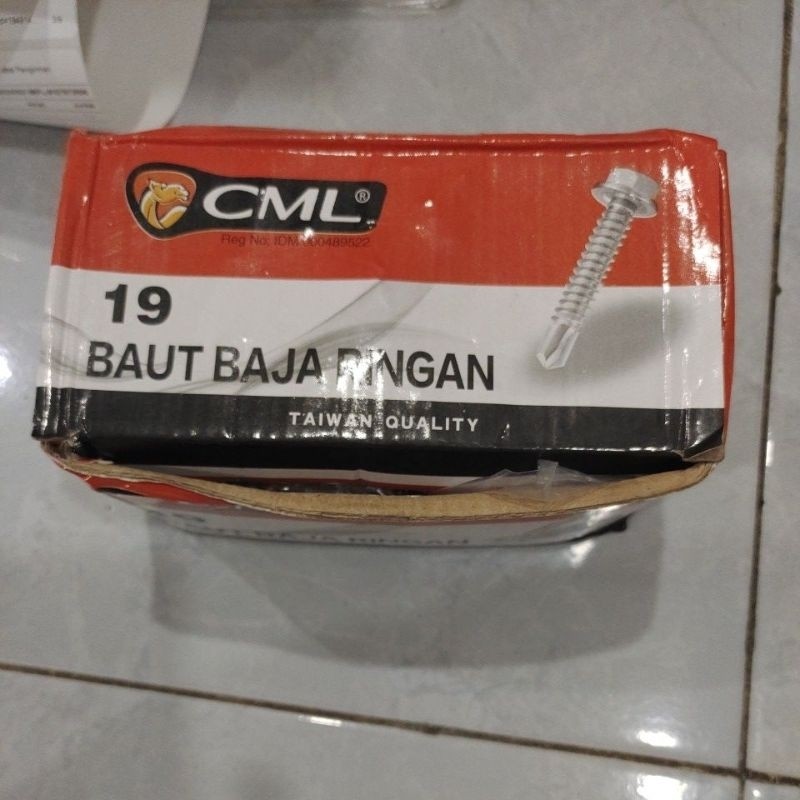 CAMEL Baut Baja Ringan 10x19 / Baut Baja ringan CAMEL 10X19