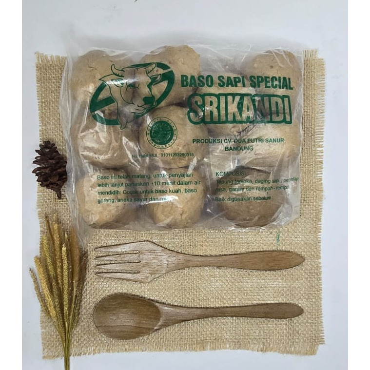 

Srikandi Baso Sapi Spesial RDL ukuran besar isi 10 butir kemasan 626gr