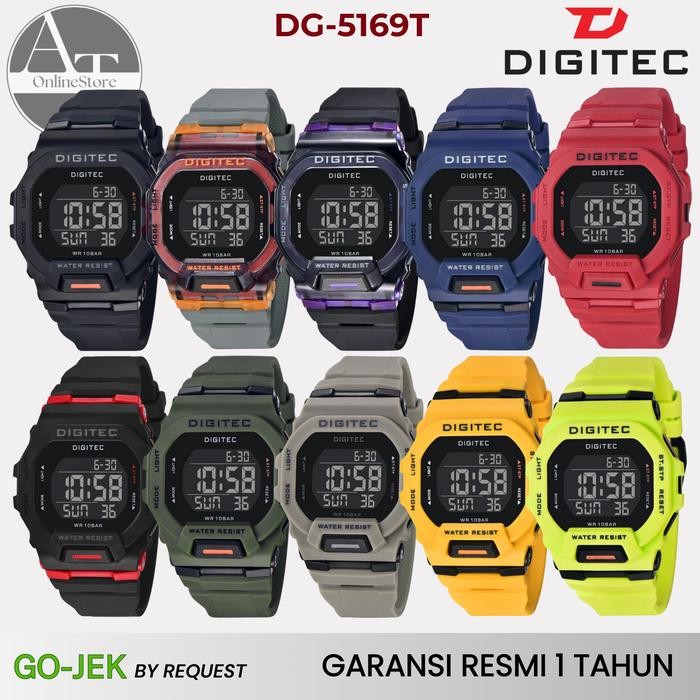 Jam Tangan Pria Digitec Dg 5169 / Dg-5169 / Dg5169 Original
