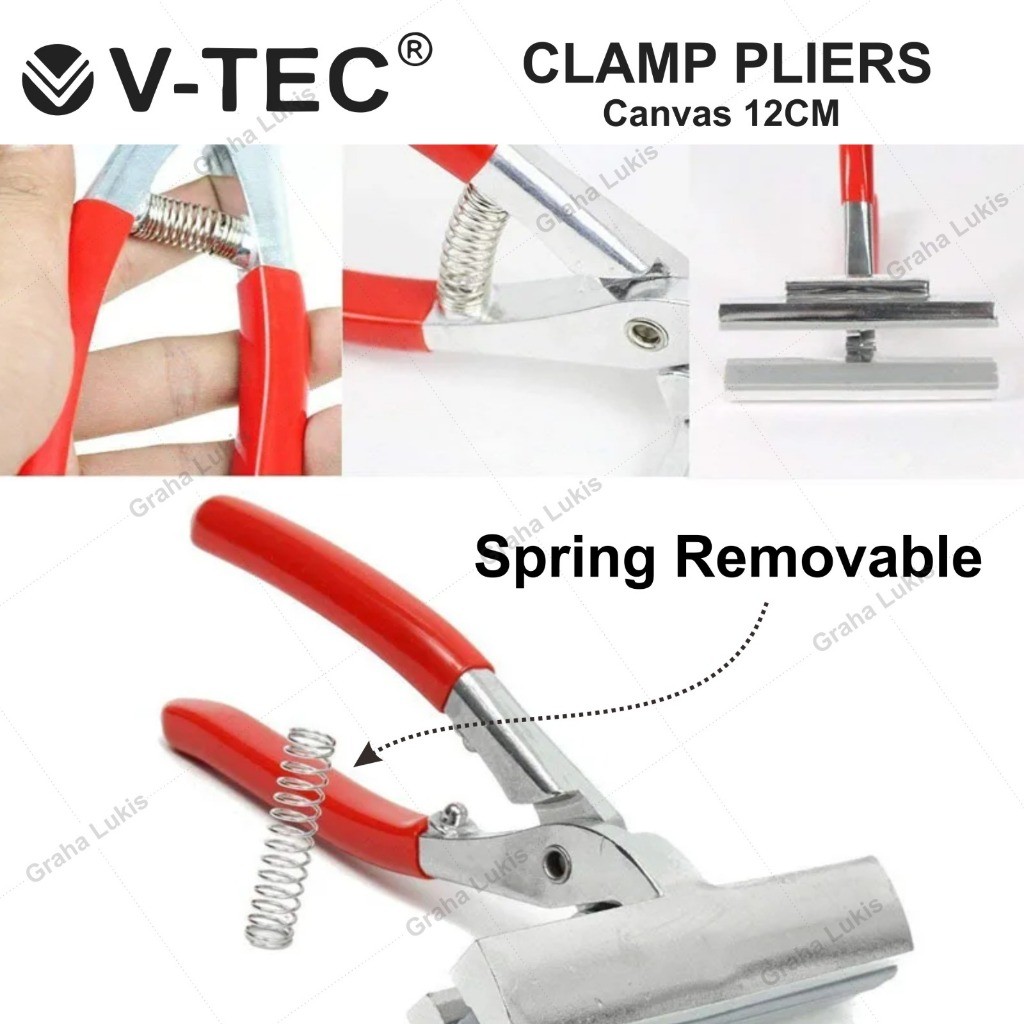 

V-Tec Canvas Clamp Pliers 12cm / Tang Kanvas V-tec