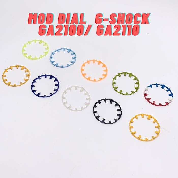 Dial Gshock Angka Ga-2100 / Ga2110 Custom