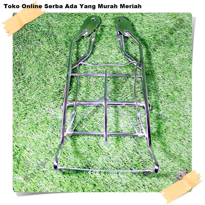 PREMIUM RAK BAGASI KERANJANG BELAKANG YAMAHA v75, v80 Jadul Vintage