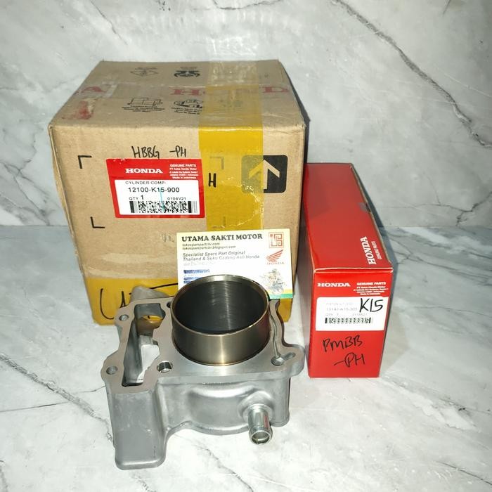 Mantab Blok Seher Cb150R , Blok Piston Cb 150/ Cbr 150R + Seher Piston Kit Cb