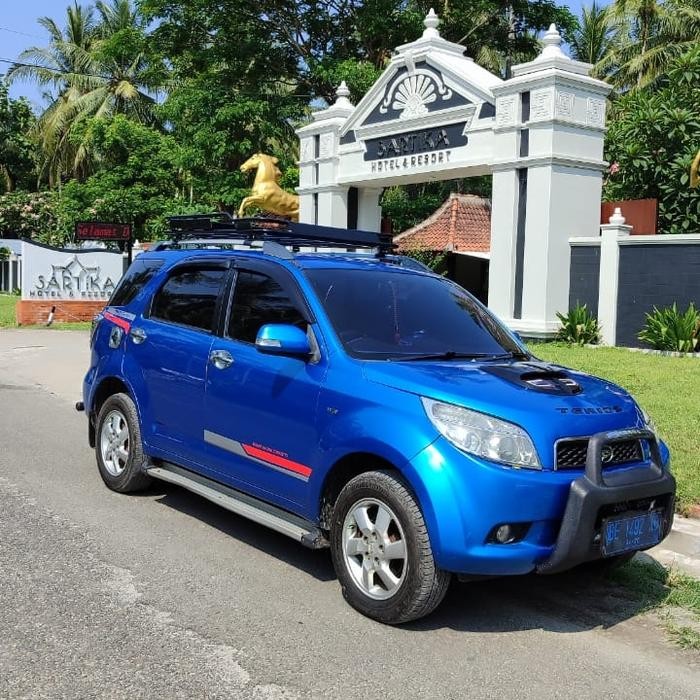 PREMIUM Roof Rack bagasi atas mobil Daihatsu Terios lama+cross bar model