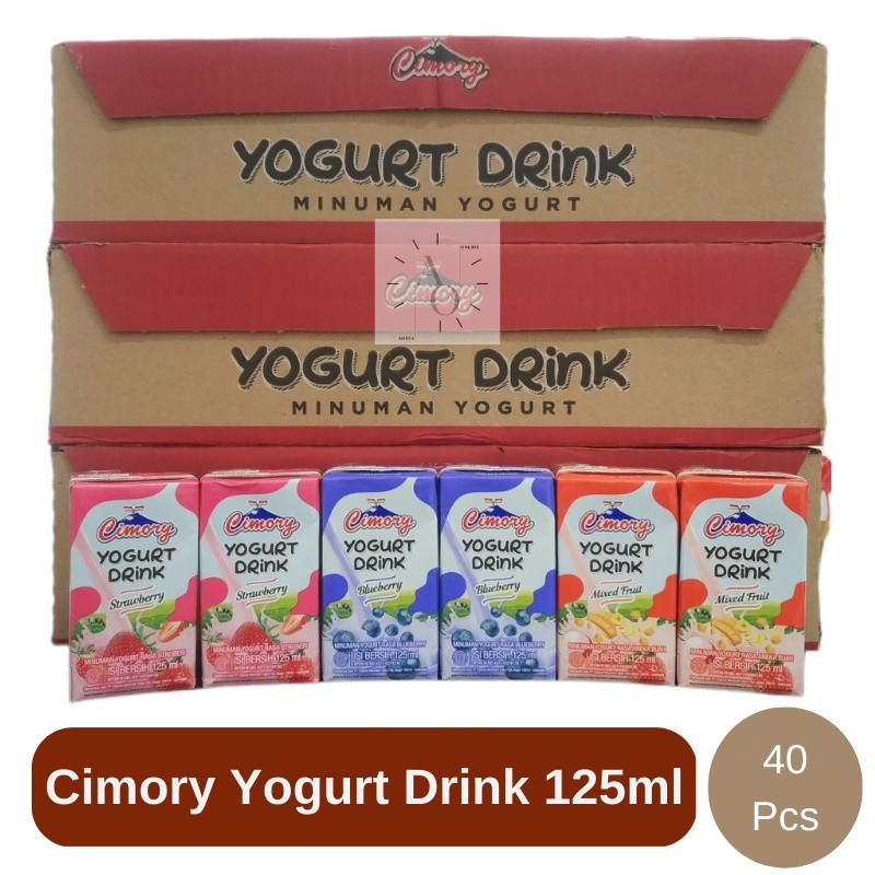

Cimory Yogurt Drink / Minuman Yogurt 125ml x 40 Pcs (1 Karton)