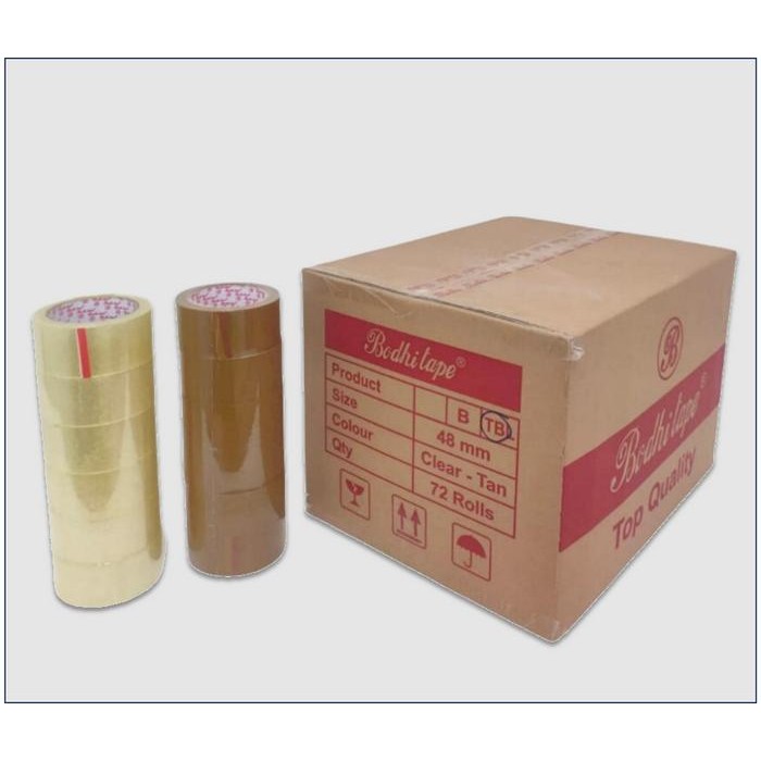 

Neosign - Lakban Bening Coklat 1 Dus 90 Yard