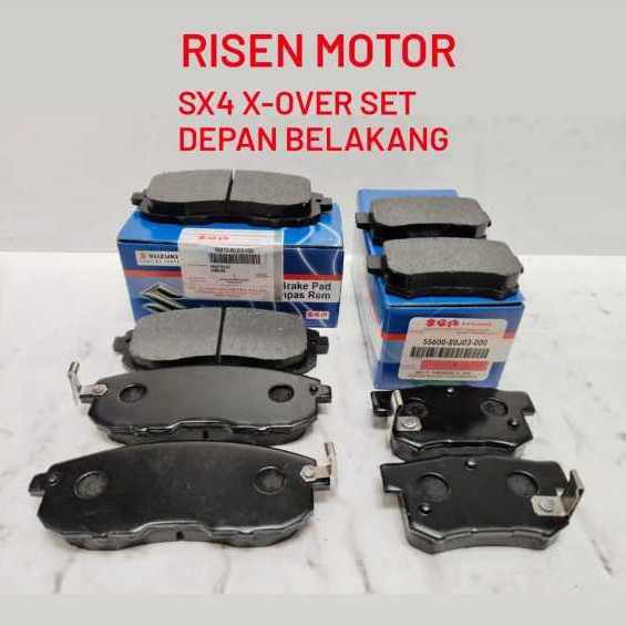 Brake Pad X-OVER Kampas Rem Set Depan Belakang X-OVER SX4 X Over