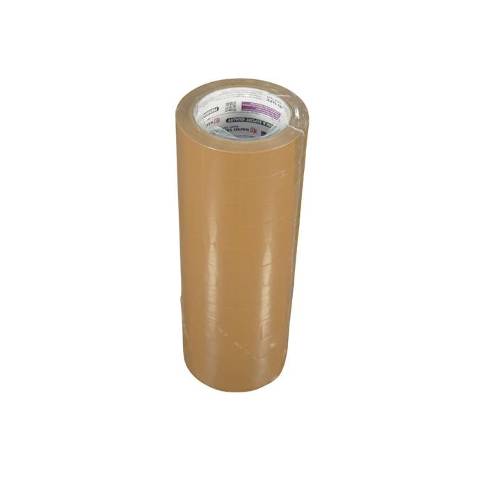 

Neosign - Lakban Plakban Nachi Opp Core Ungu Violet Premium 2 Inch/ 48Mm X 100 Yard, Bening/ Coklat