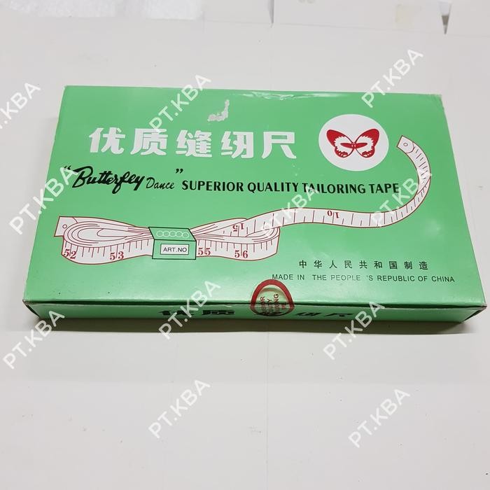 Perekat Meteran Kain Meteran Tailor Meteran Baju Butterfly Besar