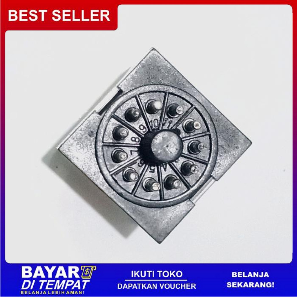 FREE ONGKIR RELAY 11 PIN OTOMATIS SWITCH AC 220V HELISHUN BISA COD