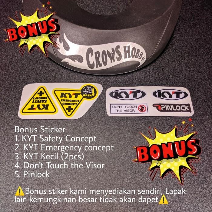 Terlaris Helm Retro Kyt Elsico Original Solid Polos Motif Ongkir Termurah