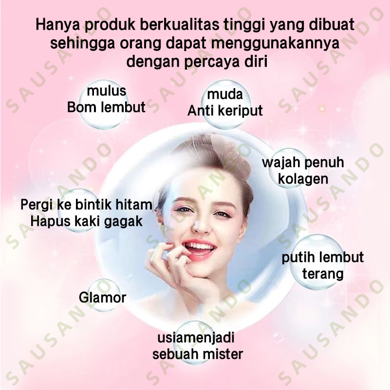 SAUSANDO - & Anti-Penuaan Mengatasi Jerawat, Mencerahkan Bintik Hitam, Mempercantik Kulit,