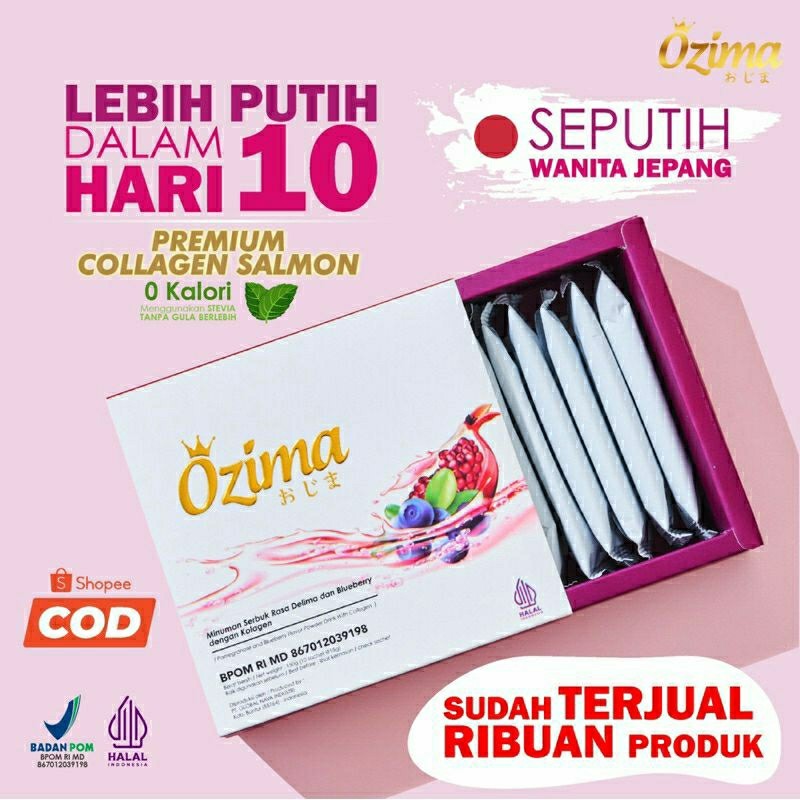 Ozima Ikan Salmon Memutihkan Kulit Secara Merata