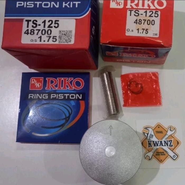 Seher Ts125 Os 1.75 Seher Kit Ts125 Piston Ts125 Piston Ts125