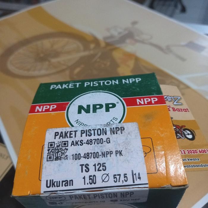 Seher Kit Os 1.50 Ts125 Npp Seher Os 1.50 Ts125 Piston Ts25 Piston Kit Ts125 Seher Ts125