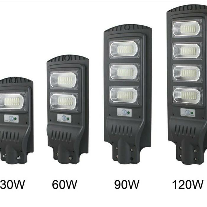 Gercep Lampu Jalan Solar Cell/Pju Solar Cell/Panel Surya 60 Watt All In One