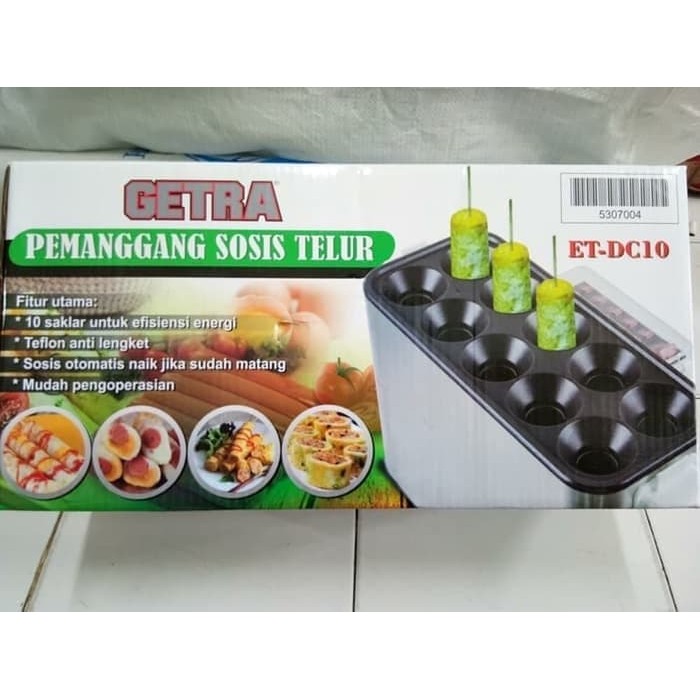 GETRA ETDC10 MESIN PEMBUAT SOSIS TELOR SOSTEL 10 LUBANG