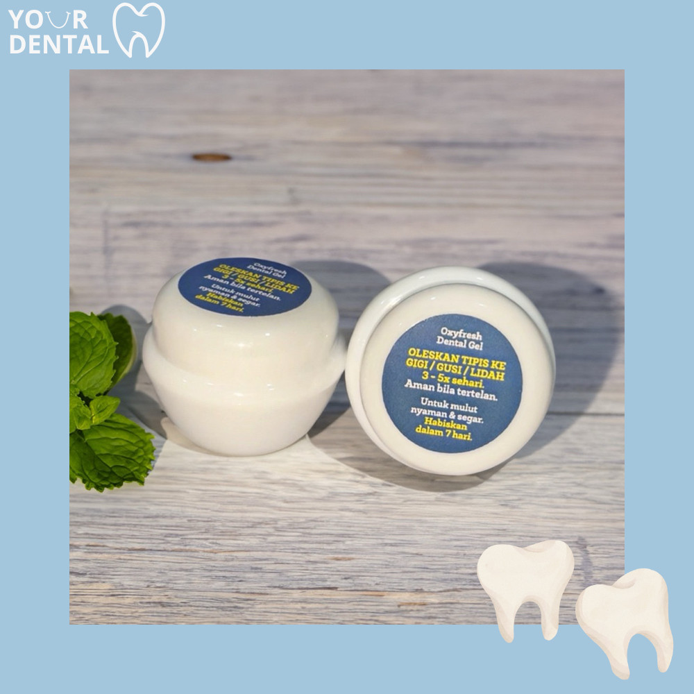Oxyfresh Dental Gel 5 Gram Travel Pack Oxyfresh Dental Gel Pro Relief Fresh Mint Obat Gel Pasca