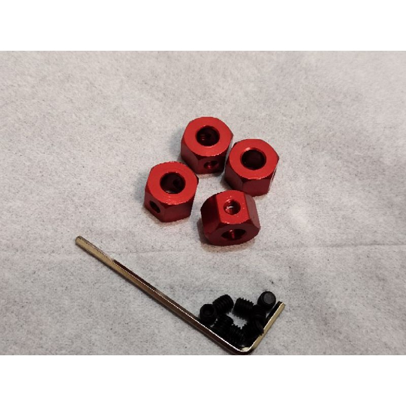 hex adapter pelek 5mm ke 12mm RC MN WPL