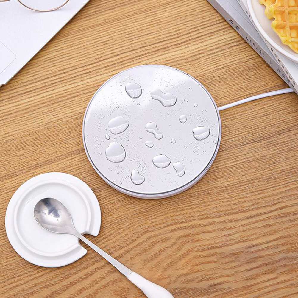USB Isolasi Coaster Pemanas Suhu Konstan Smart Mat Listrik Cangkir Kopi Mug Minuman Mat Pad untuk Ru