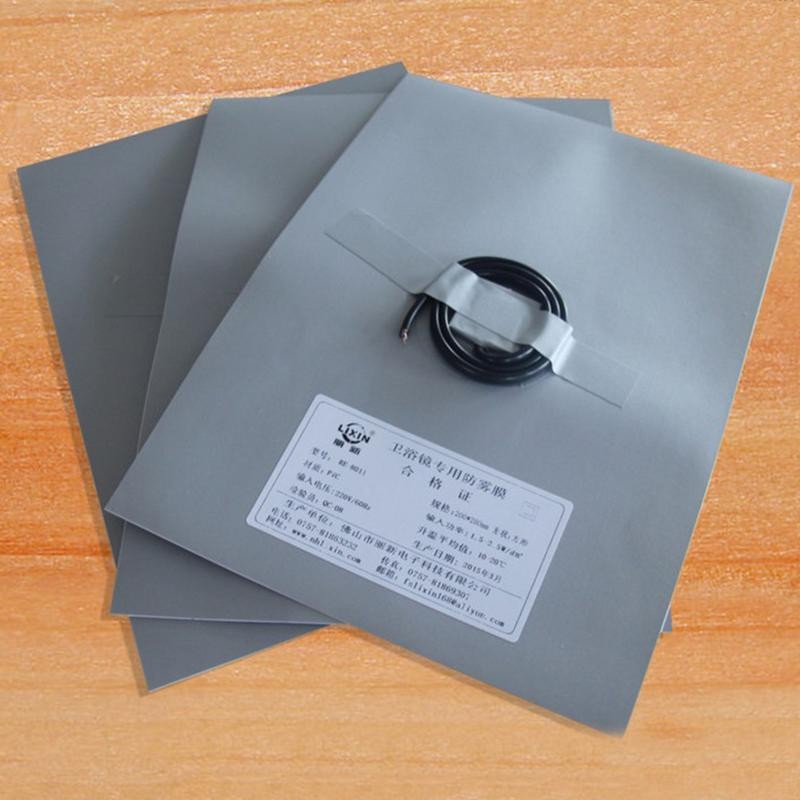 Selftimer Cermin Film Antikabut Pemanas Listrik Cermin Kamar Mandi Kaca Pemanas Film Khusus Jendela 