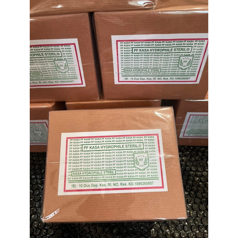 Kasa Steril PF / KASA BOX COKLAT 16 X 16 / KASA PF HYDROPHILE