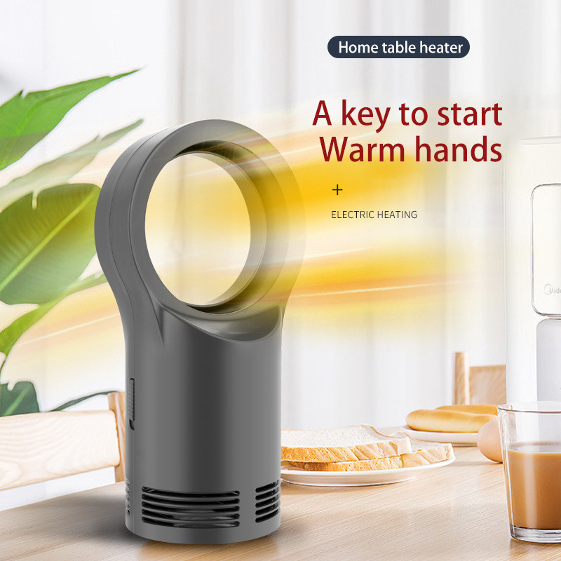 Pemanas Listrik Mini Portabel Tanpa Daun Pemanas Rumah Listrik Kipas Udara Hangat Ruang Kantor Peman