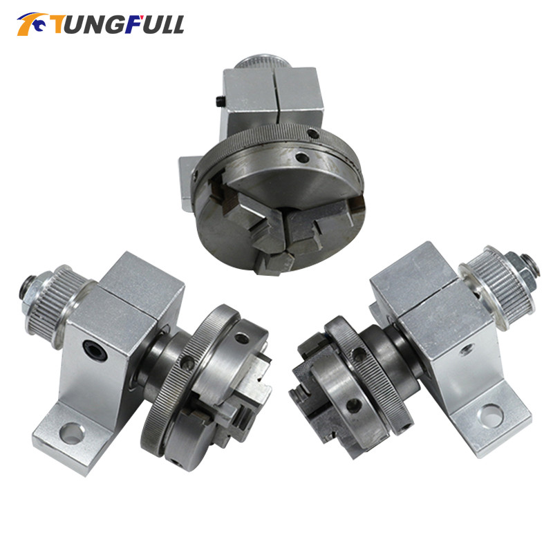 3/4 Rahang Baja Bubut Kayu Chuck 65Mm 50Mm 80Mm M14 M25 Alat Mesin Putar Aksesori Adaptor Batang Pen