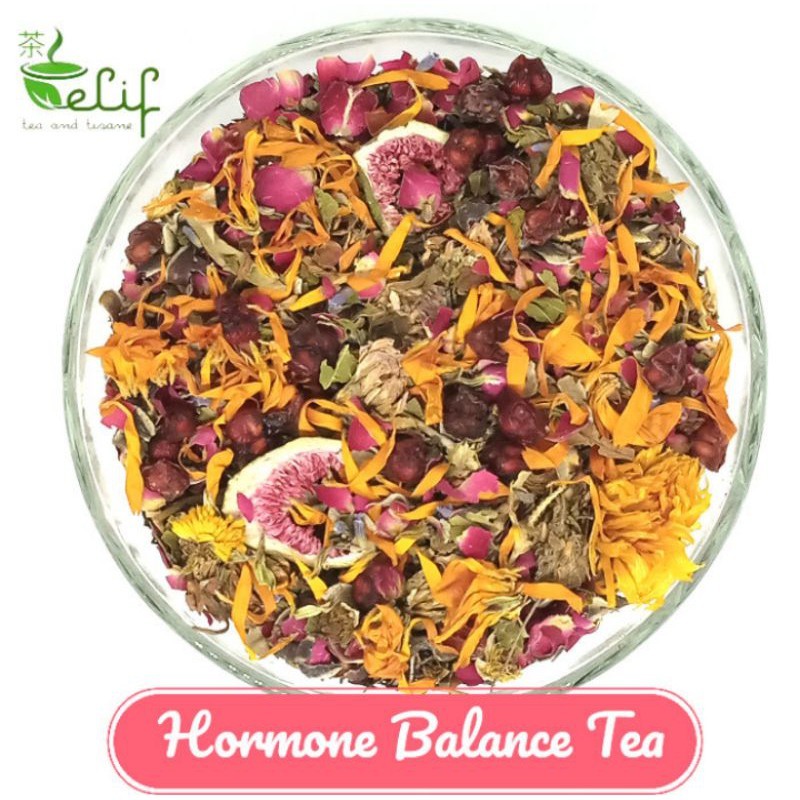 

ELIF TEA Hormone Balance Tea : Red Clover, Vitex, Lemon Balm, Schisandra fruit [PREMIUM]