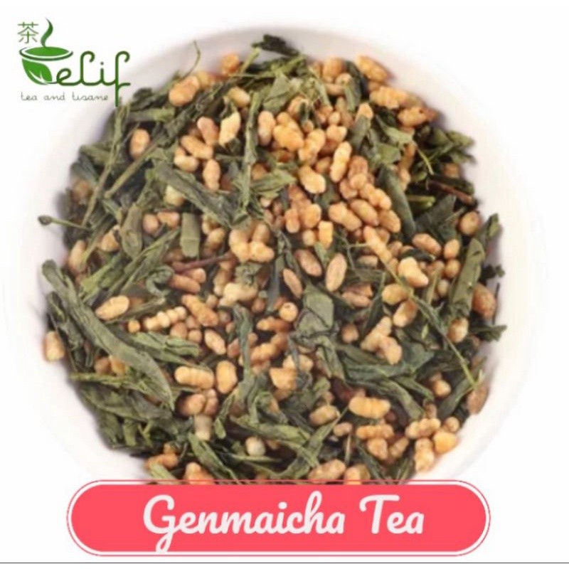 

Genmaicha Tea, Classic Japanese Green tea with toasted rice and maize [PREMIUM]
