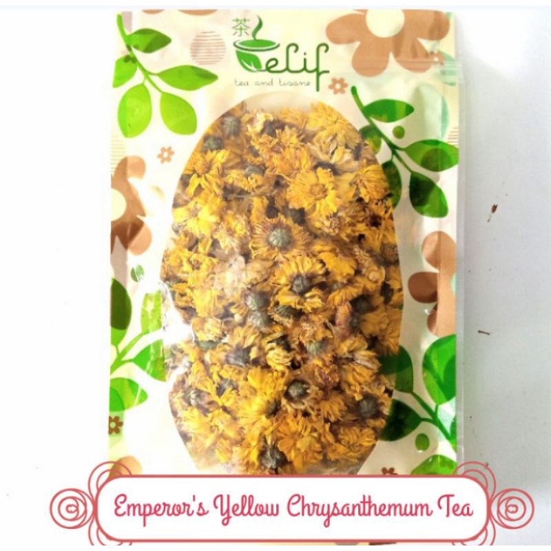 

ELIF TEA Emperor Yellow Chrysanthemum Tea : Teh Bunga Krisan Kuning Kaisar [PREMIUM]