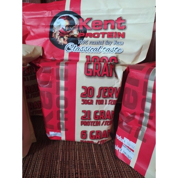 WHEY KENT PROTEIN 1000 GRAM WHEY PROTEIN / BUBUK KEDELAI 1000 GRAM