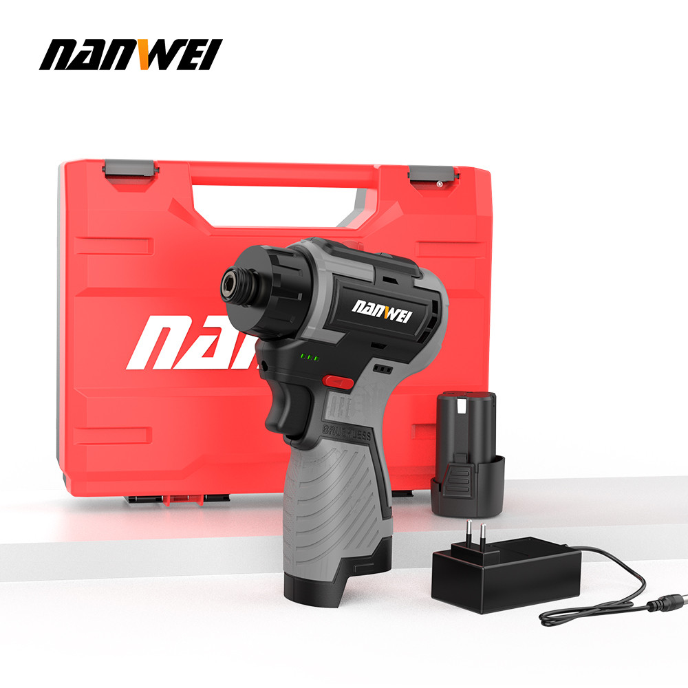 NANWEI 16.8V Bor Tanpa Kabel Lithium-Ion Genggam Universal Obeng Tanpa Kabel Driver Kecepatan Ganda 