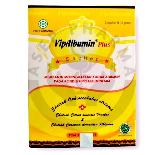 VIP albumin / VipAlbumin plus sachet box