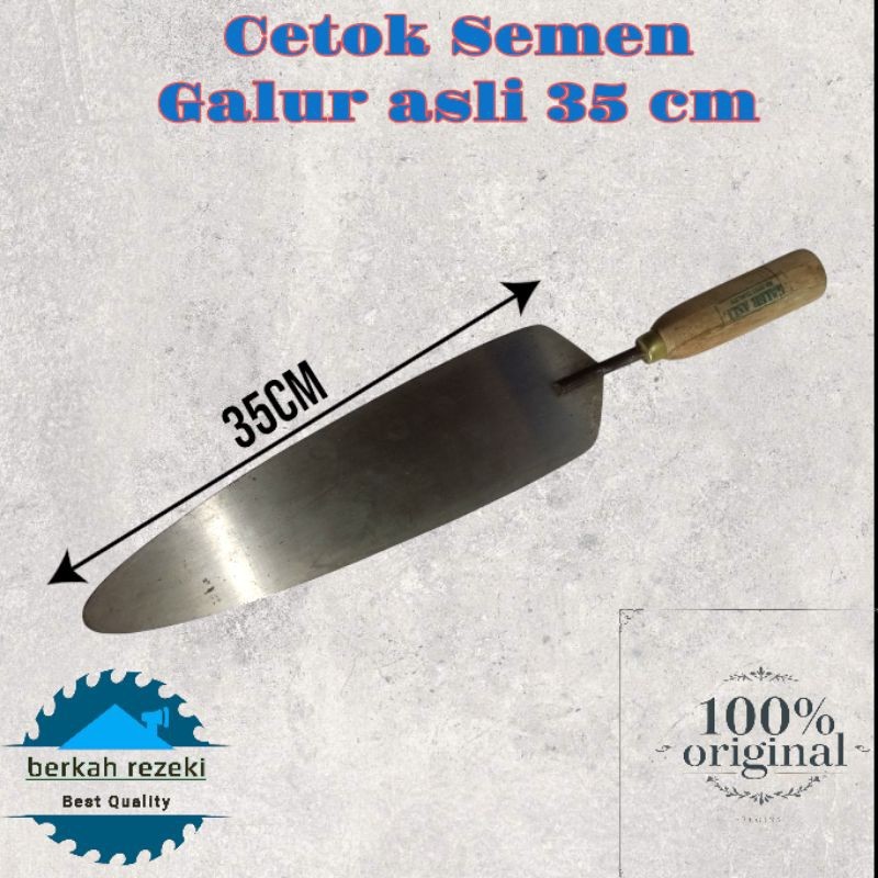 SENDOK CETOK SEMEN GALUR BAJA ASLI PANJANG PAKU 4