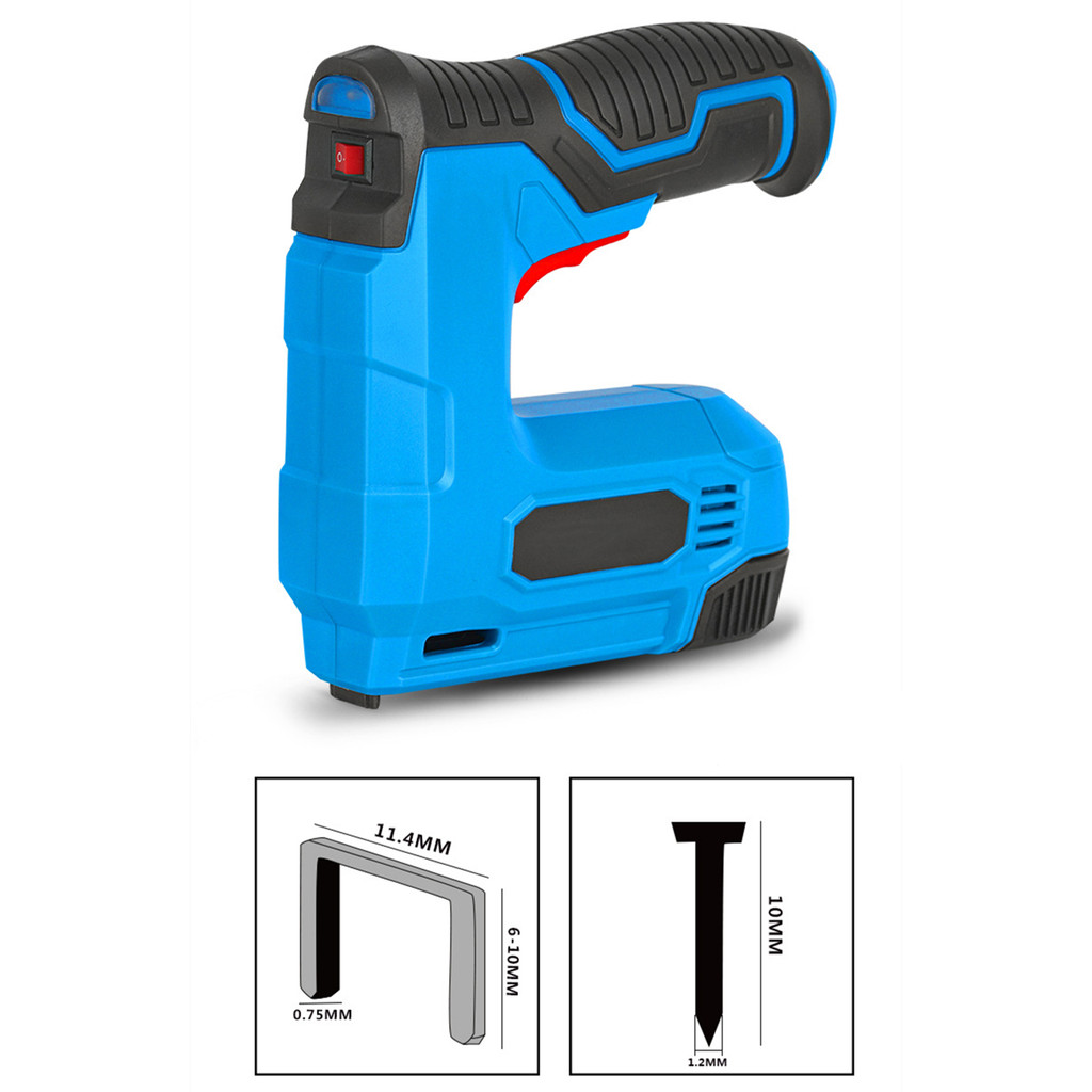 Wireless Handheld Lithium Battery Nail Gun Electric Straight Nail Gun Electric Staple Gun Constructi