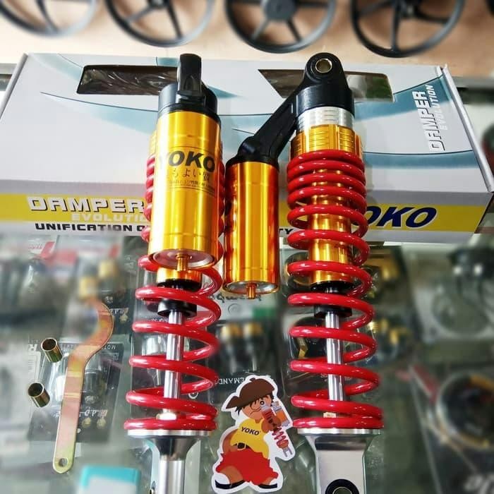 Shock Breaker Belakang Tabung Mrek Yoko Ukuran 340Mm Honda Supra X 125