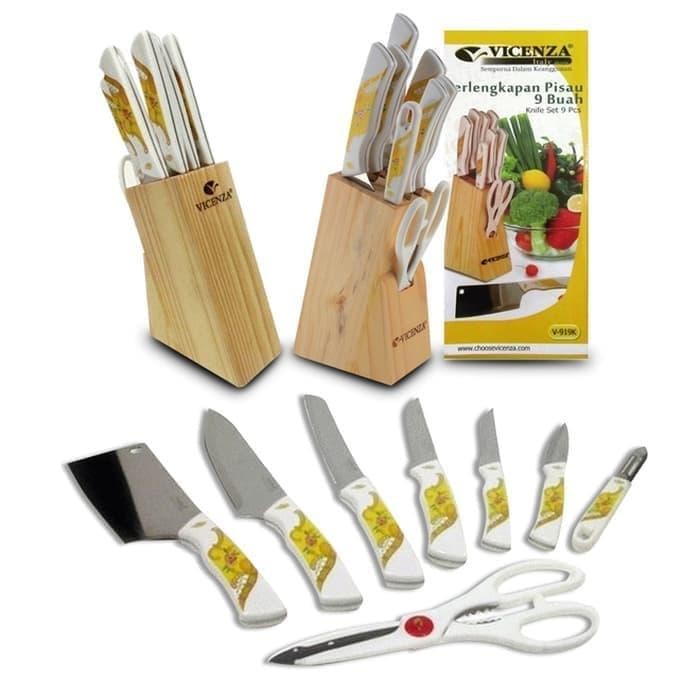 

Terlaris Pisau Set Vicenza Motif