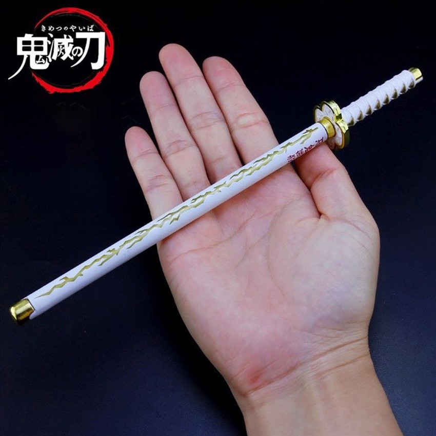 

Pena Pulpen Pedang Sword Pen Anime Demon Slayer Kimetsu No Yaiba Tanjiro Zenitsu Giyu Rengoku Alat