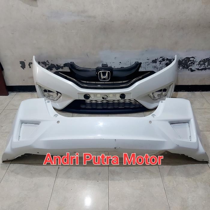 READY STOK Bumper Bemper Depan Belakang Honda Jazz RS 2016-2018 Komplit Original
