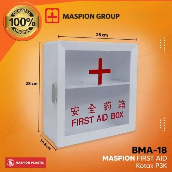 Kotak P3k Dinding 2 Ruang Kotak P3k Maspion