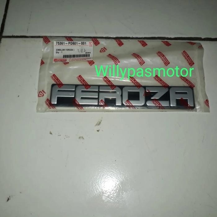 Emblem Feroza Daihatsu Astra Ori Genuine Part