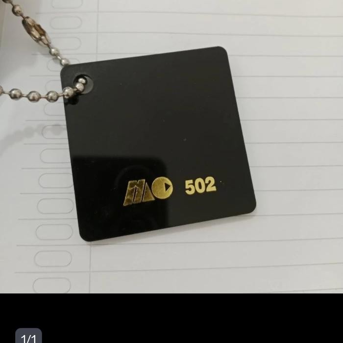 Akrilik Lembaran Bahan 2Mm Hitam 122X244 Mc Terlaris