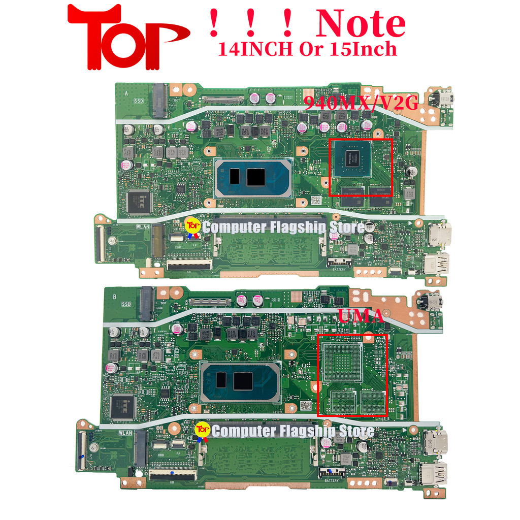 X415JA Laptop Motherboard For ASUS  X515JAB X515JF X515J X415J P1511cja P1511cjp P1411cja P1411cjp V