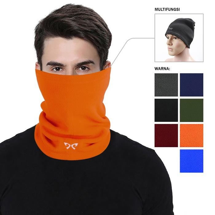 Masker Polar Thermal Multifungsi Bandana Beanie Hat untuk Musim Dingin / Winter
